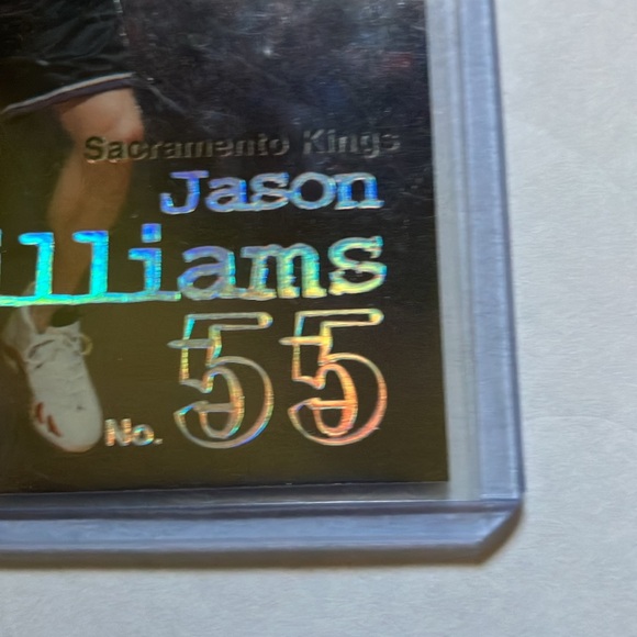 1999 Skybox Metal Smiths Jason Williams Sacramento Kings Rookie Card! Mint - Picture 5 of 5